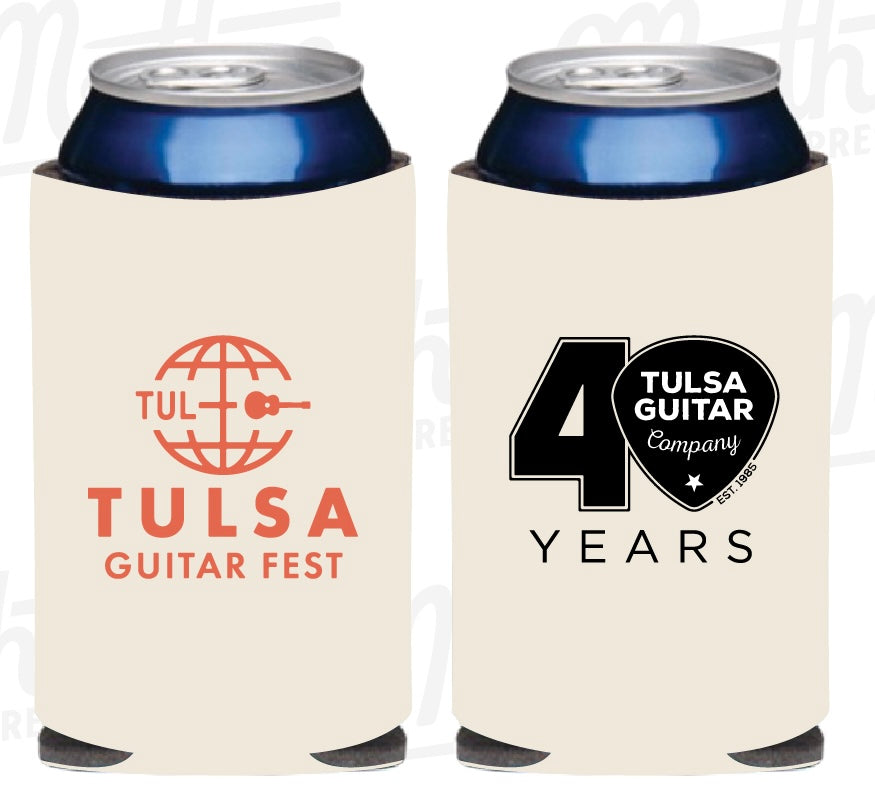 Tulsa Guitar Fest Koozie